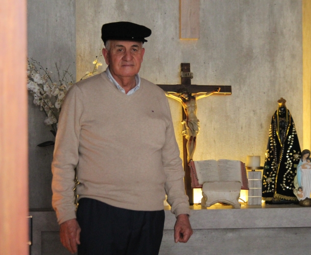 Capela do estádio Heriberto Hülse é inaugurada