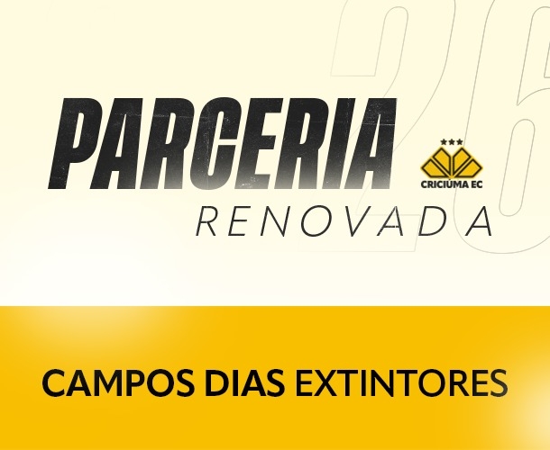 Criciúma e Campos Dias renovam parceria para 2026
