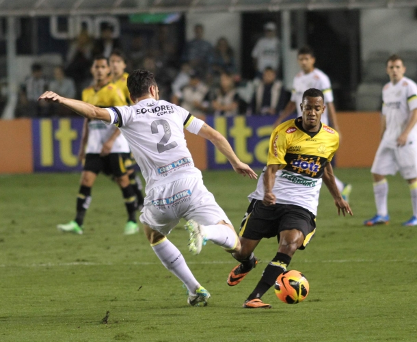 Criciúma é derrotado pelo Santos