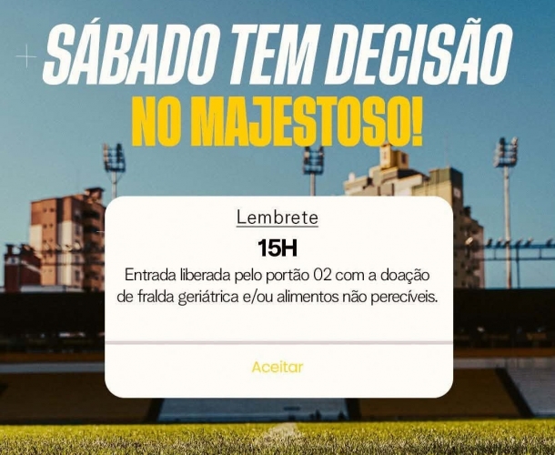 Decisão do Catarinense Sub-20 será disputada no Majestoso