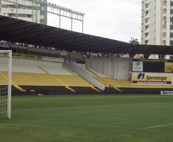 Ingressos à venda para Criciúma e Joinville