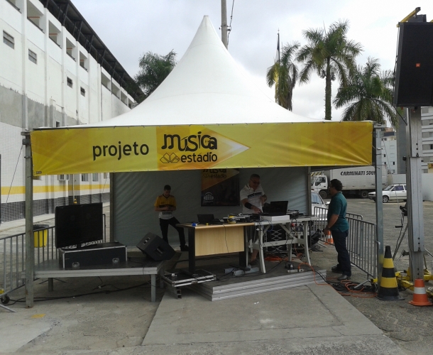 Pagode é o ritmo da vez no projeto Música no Estádio