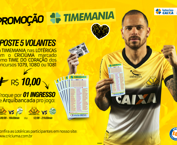 Promoção Tigre e Timemania