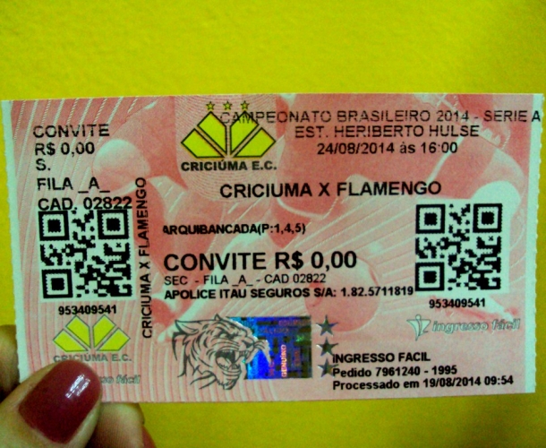 Sócios do Tigre concorrem à ingressos