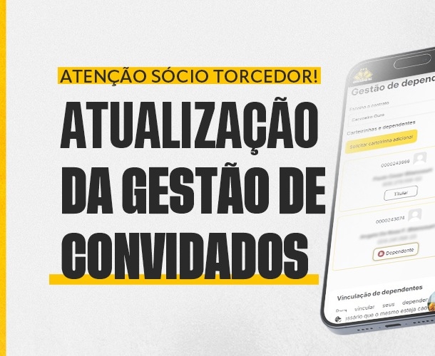 Criciúma libera gestão de convidados para todas as modalidades de sócios nos jogos de setembro