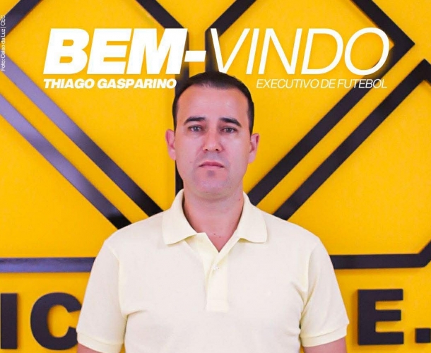 Thiago Gasparino é o novo executivo de futebol do Tigre