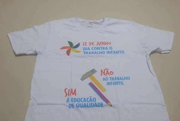 Tigre na campanha contra o trabalho infantil