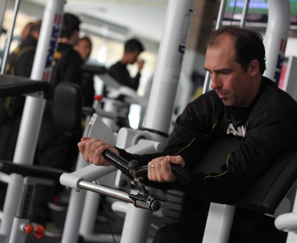 Tigre realiza treino de resistência