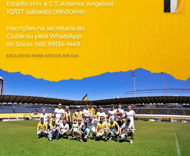 Tour dos associados ocorre neste sábado