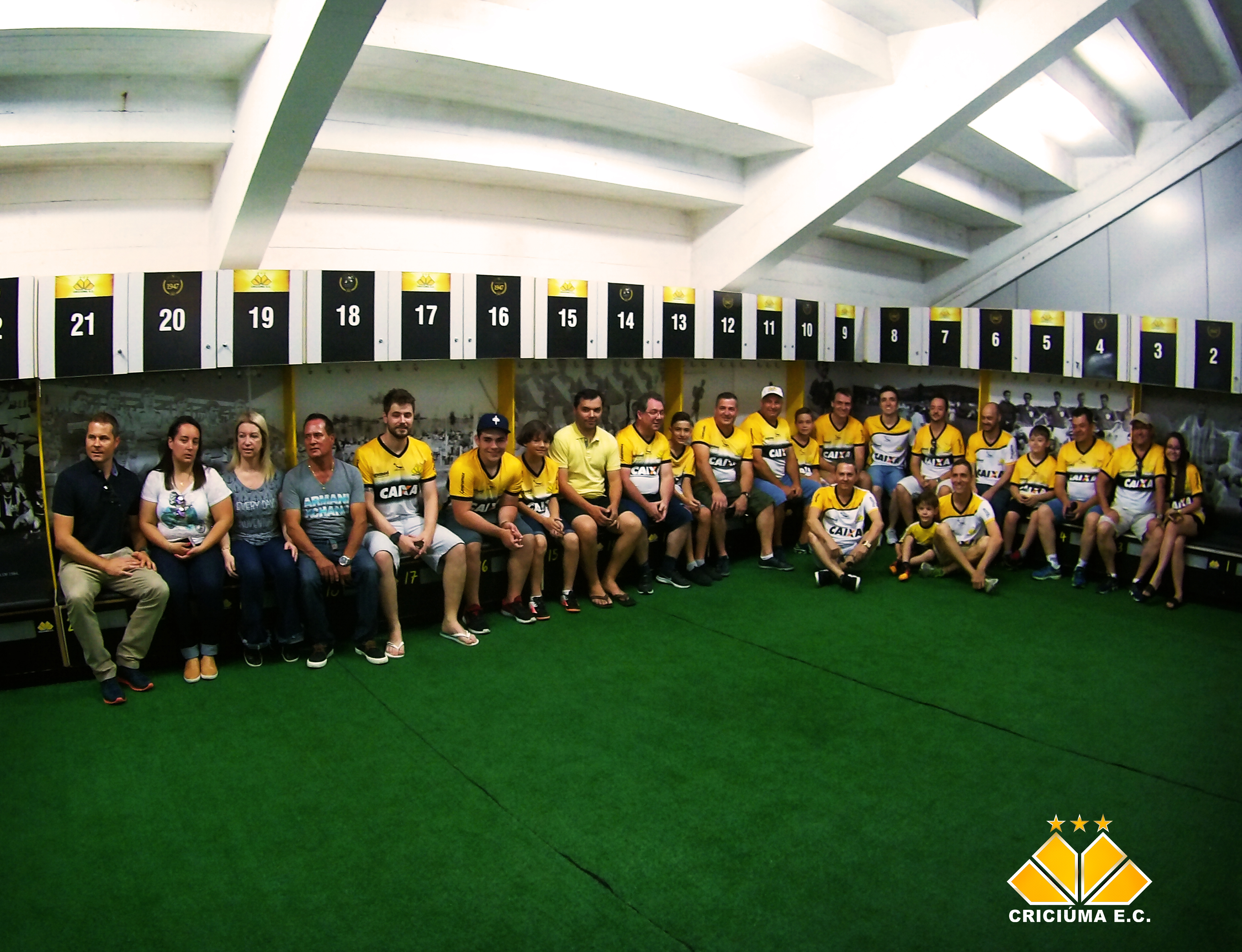 VISITAÇÃO GUIADA COM CLIENTES DA CAIXA