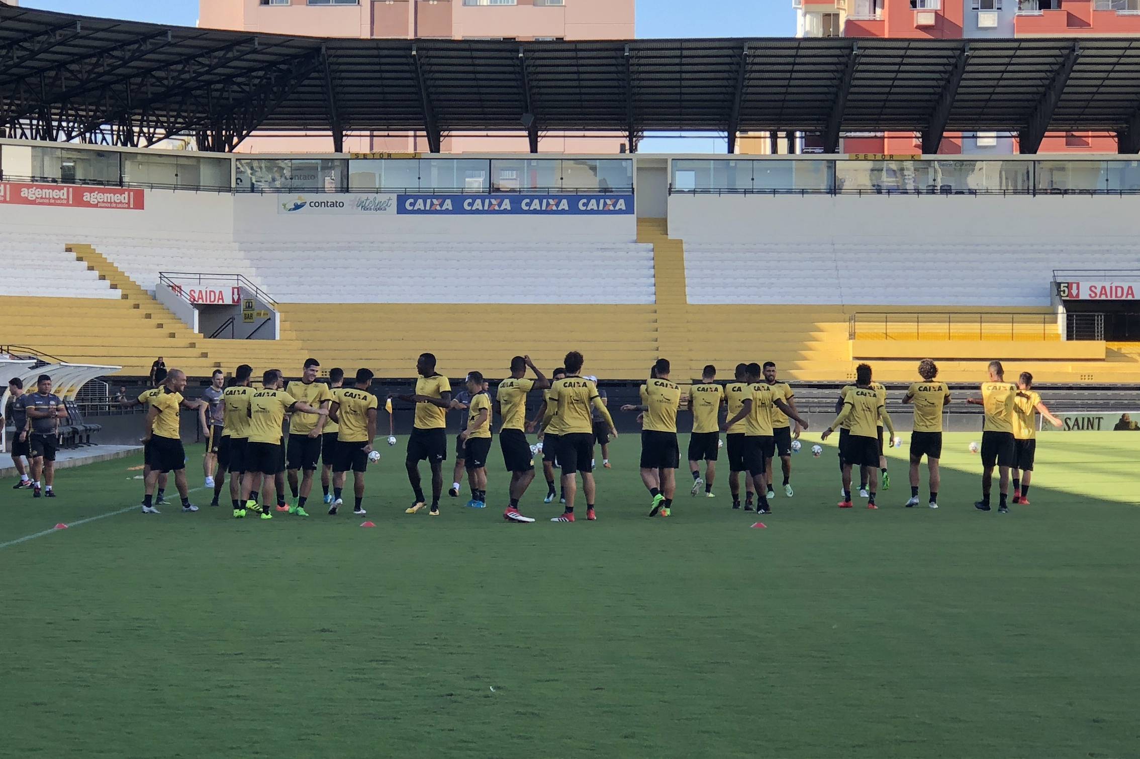 Treino do Criciúma no HH - 18/04