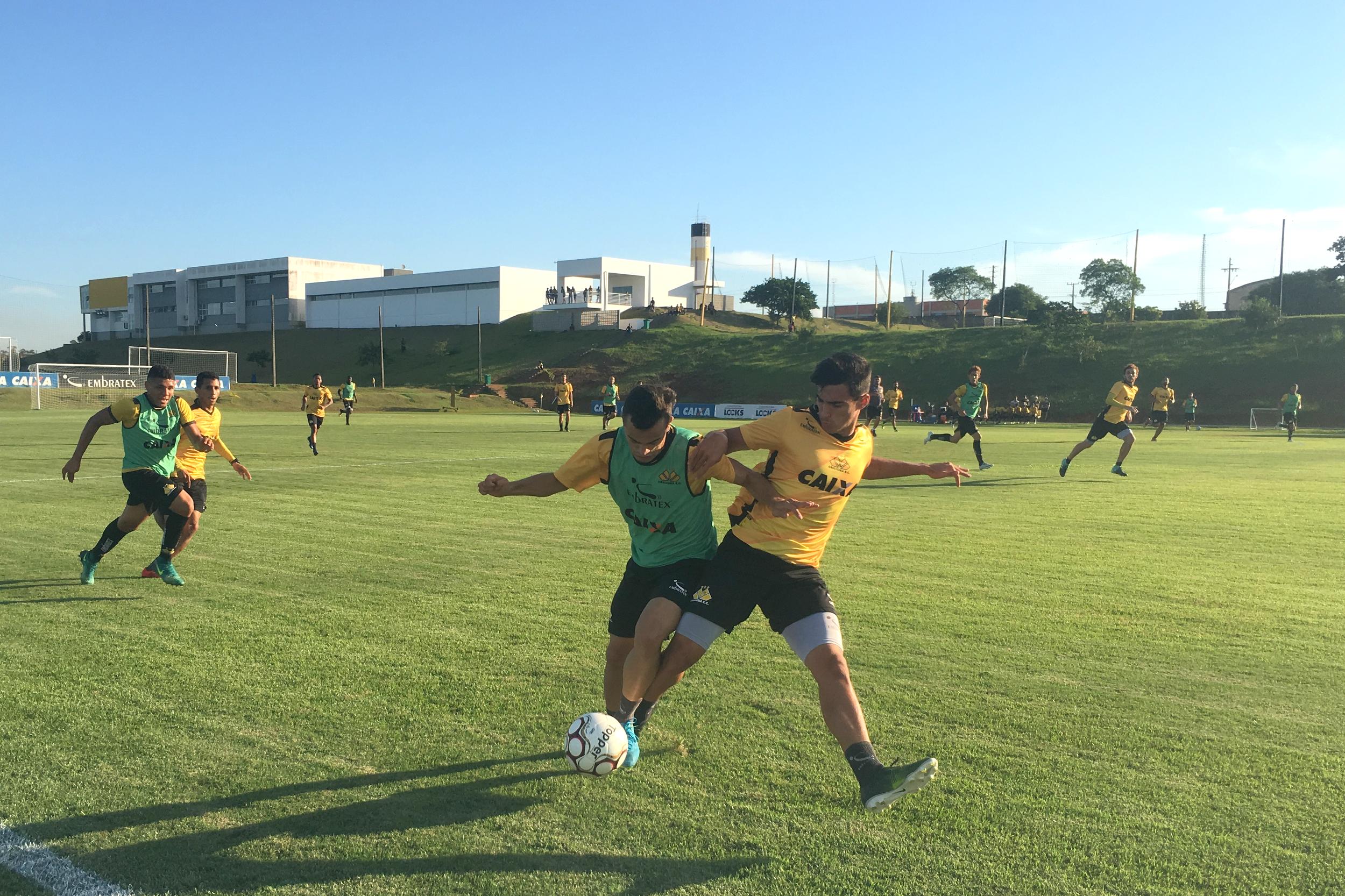 Treino do Criciúma no CT - 23/04