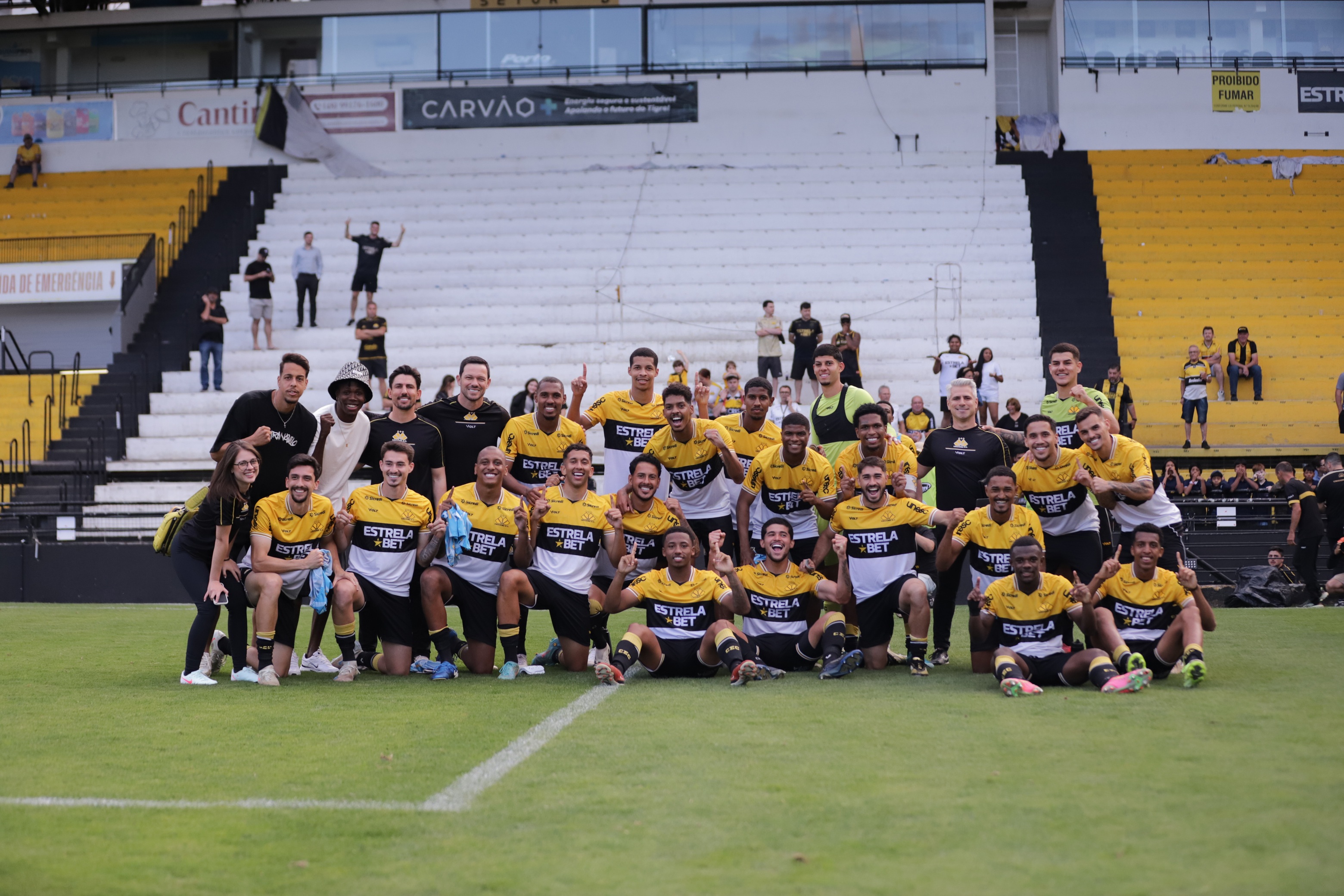 Fotos Criciúma x Caravaggio